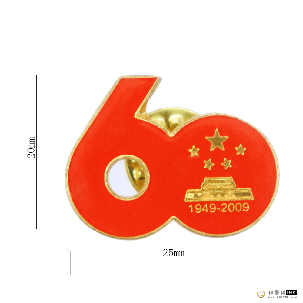 60th Anniversary Badge in Custom Design Badge 图1张